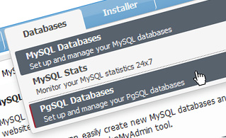 MySQL and PgSQL Databases MySQL and PgSQL Databases